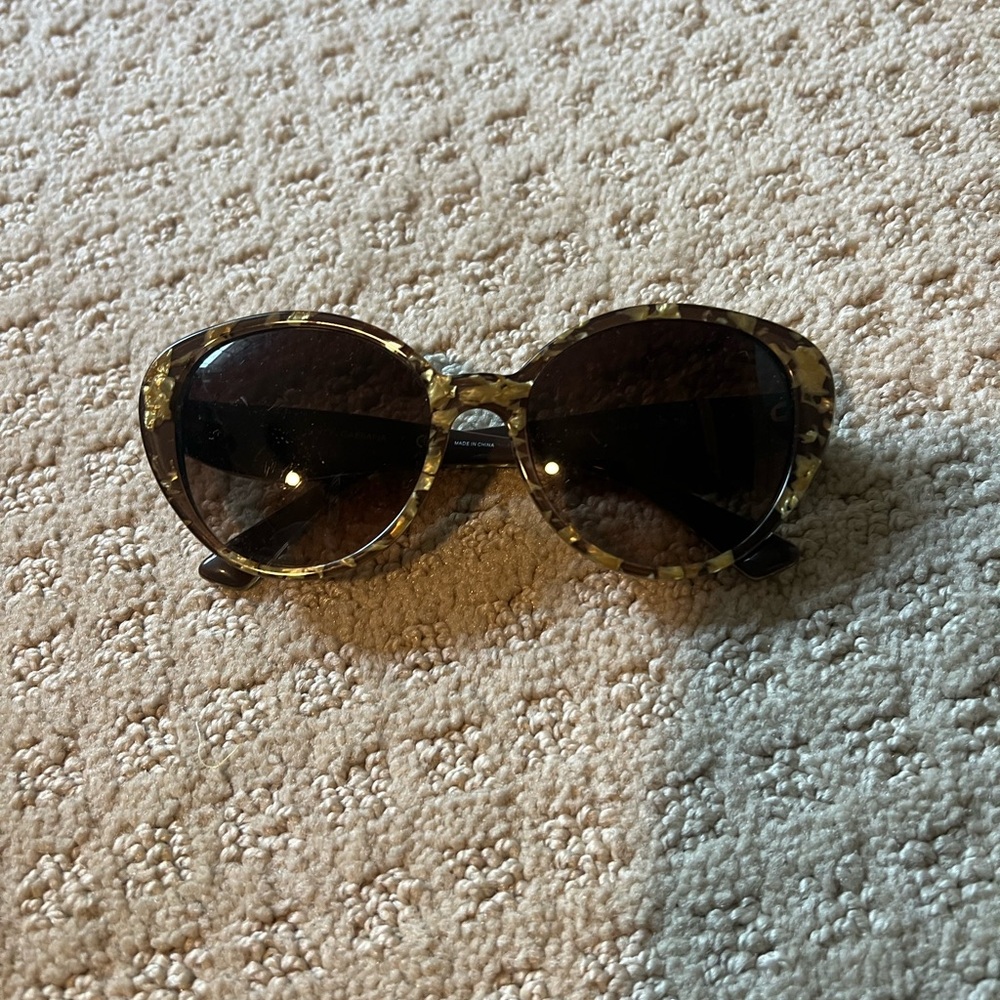 Dolce and Gabbana green and brown Sunglasses